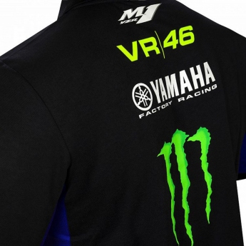 Valentino Rossi tricou polo VR46 - Yamaha black 2019