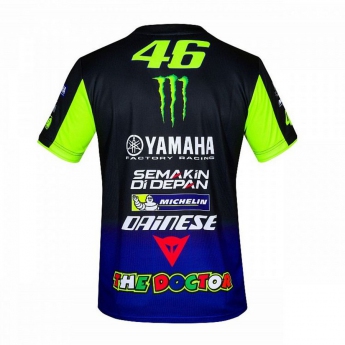 Valentino Rossi tricou de bărbați VR46 - Yamaha replica 2019