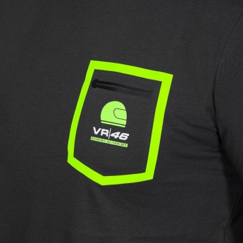 Valentino Rossi tricou de bărbați VR46 - Riders Academy Madunina grey 2020