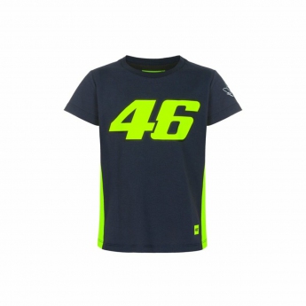 Valentino Rossi tricou de copii VR46  -  Classic black 2022