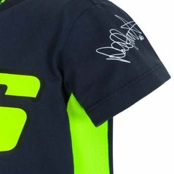 Valentino Rossi tricou de copii VR46  -  Classic black 2022