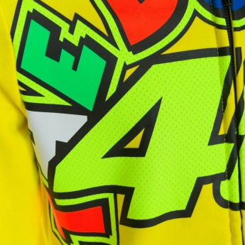Valentino Rossi hanorac cu glugă pentru copii VR46  -  The Doctor yellow 2022