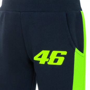 Valentino Rossi pantaloni de trening pentru copii VR46  -  The Doctor black 2022