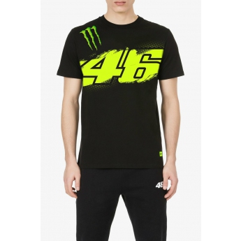Valentino Rossi tricou de bărbați Monza 46 Monster Energy black 2022