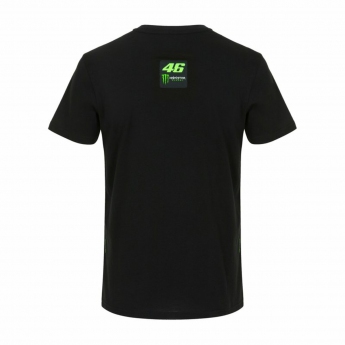 Valentino Rossi tricou de bărbați VR46  -  Dual Monster Energy black 2022