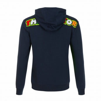 Valentino Rossi hanorac de bărbați cu glugă VR46  -  Classic black 2022