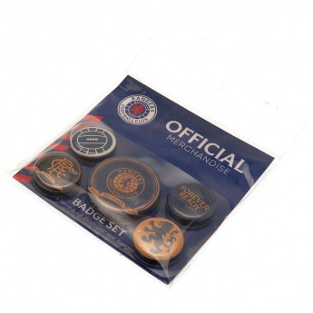 FC Rangers set embleme Button Badge Set