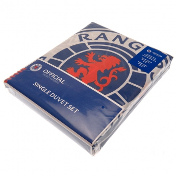 FC Rangers cearșaf pentru un pat single duvet set pl