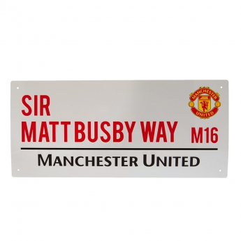 Manchester United semn metalic Street Sign MB