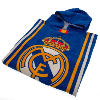 Real Madrid poncho de copii Kids Hooded Poncho