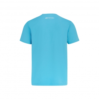 Formula 1 tricou de bărbați Logo Blue F1 Team 2022