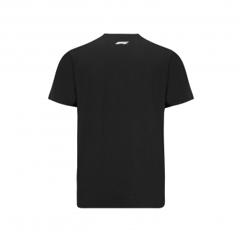 Formula 1 tricou de bărbați No. 1 Black F1 Team 2022