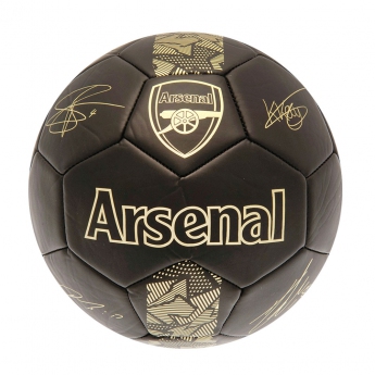 FC Arsenal mini balon de fotbal Skill Ball Signature Gold PH size 1