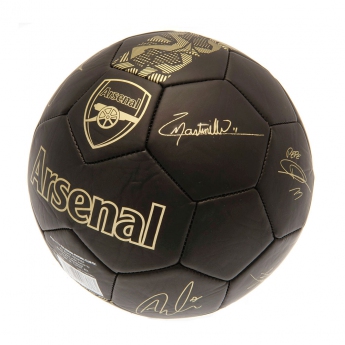 FC Arsenal mini balon de fotbal Skill Ball Signature Gold PH size 1