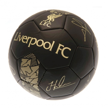 FC Liverpool mini balon de fotbal Skill Ball Signature Gold PH size 1
