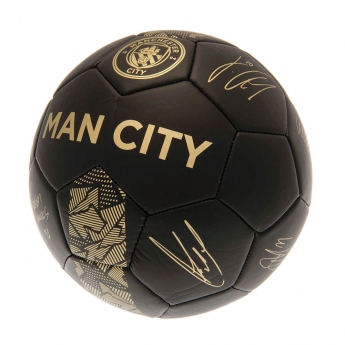 Manchester City mini balon de fotbal Skill Ball Signature Gold PH size 1