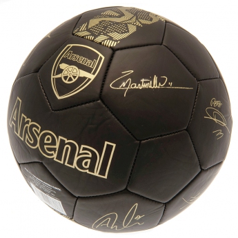FC Arsenal balon de fotbal Signature Gold PH size 5