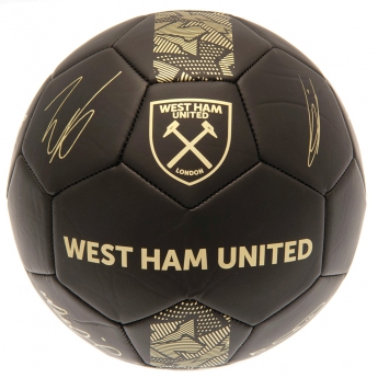 West Ham United balon de fotbal Signature Gold PH size 5