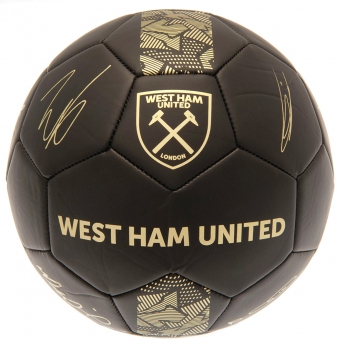 West Ham United balon de fotbal Signature Gold PH size 5