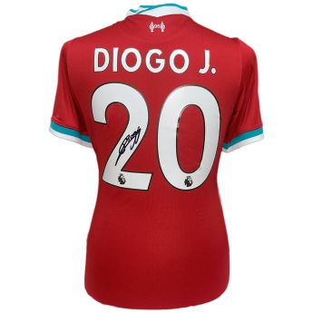 Legende tricou de fotbal Liverpool 2020-21 Jota Signed Shirt