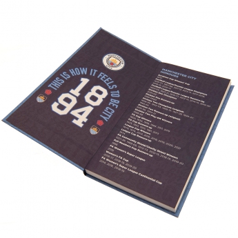 Manchester City jurnal Pocket Diary 2023