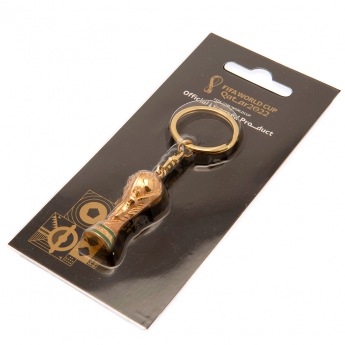Echipa națională de fotbal breloc World Cup Qatar 2022 3D Trophy Keyring