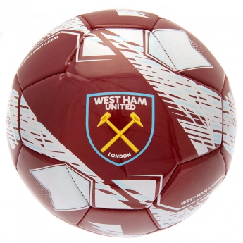 West Ham United balon de fotbal Football NB size 5