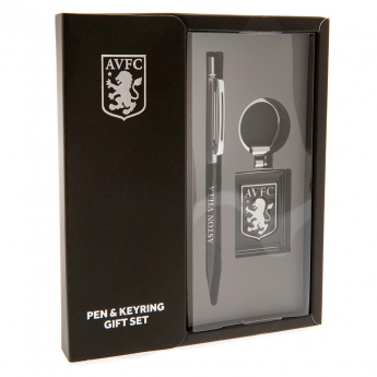 Aston Villa set de breloc și pix Pen & Keyring Set