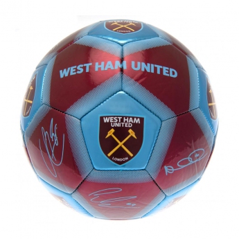 West Ham United mini balon de fotbal Skill Ball Signature size 1