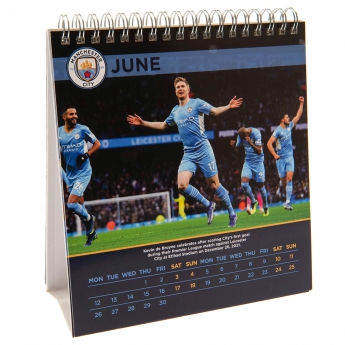 Manchester City calendar Desktop Calendar 2023