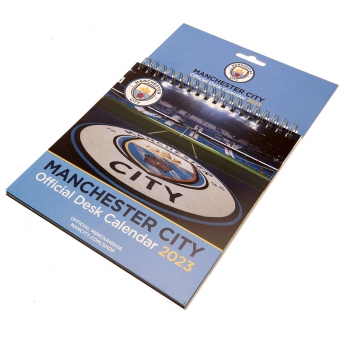Manchester City calendar Desktop Calendar 2023