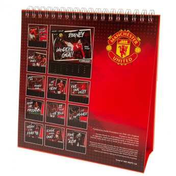 Manchester United calendar Desktop Calendar 2023