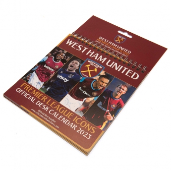 West Ham United calendar Desktop Calendar 2023