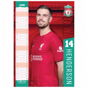 FC Liverpool calendar A3 Calendar 2023