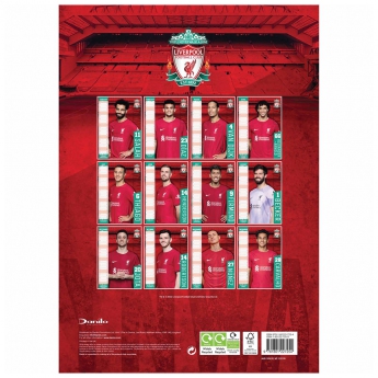 FC Liverpool calendar A3 Calendar 2023