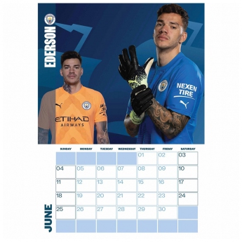 Manchester City calendar A3 Calendar 2023