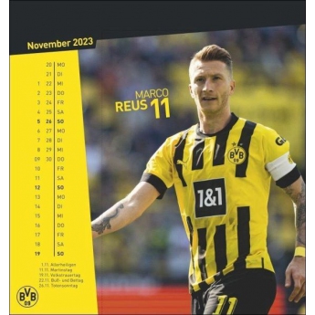 Borussia Dortmund calendar 2023 Postkarten