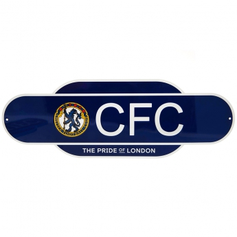 FC Chelsea semn pe perete Colour Retro Sign