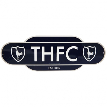 Tottenham Hotspur semn pe perete Colour Retro Sign