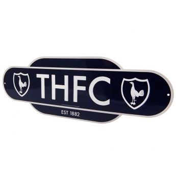 Tottenham Hotspur semn pe perete Colour Retro Sign