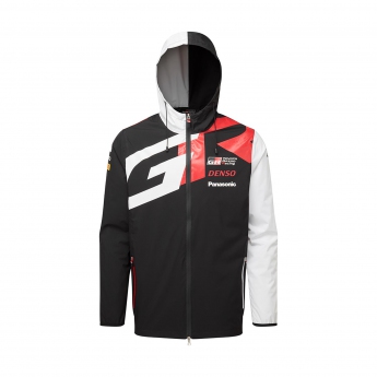 Toyota Gazoo Racing geacă de bărbați cu glugă Rain black F1 Team 2022