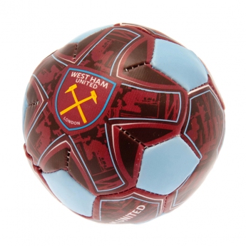 West Ham United mini balon de fotbal 4 inch Soft Ball