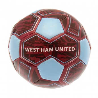 West Ham United mini balon de fotbal 4 inch Soft Ball