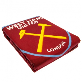 West Ham United cearșaf pentru pat dublu Double Duvet Set PC