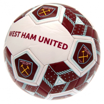 West Ham United balon de fotbal Football Size 3 HX