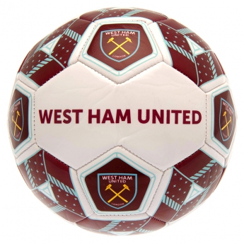 West Ham United balon de fotbal Football Size 3 HX