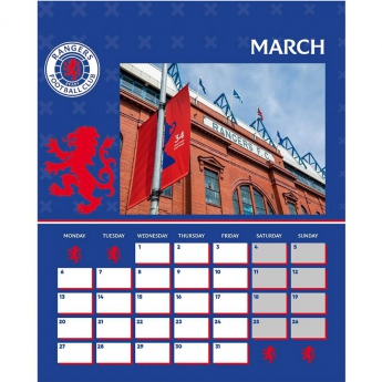 FC Rangers calendar Desktop Calendar 2023