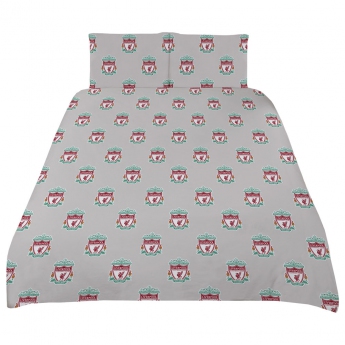 FC Liverpool cearșaf pentru pat dublu The Kop Double Duvet Set