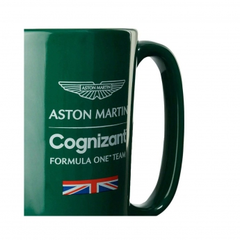 Aston Martin cană Logo mug green