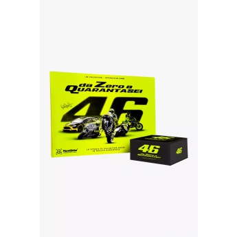 Valentino Rossi album pentru abțibilduri FROM ZERO A 46 FULL BAG EDITION STICKER ALBUM